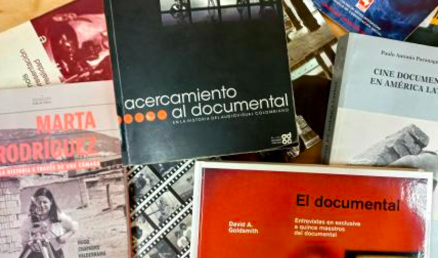 Portadas de revistas y libros de cine documental