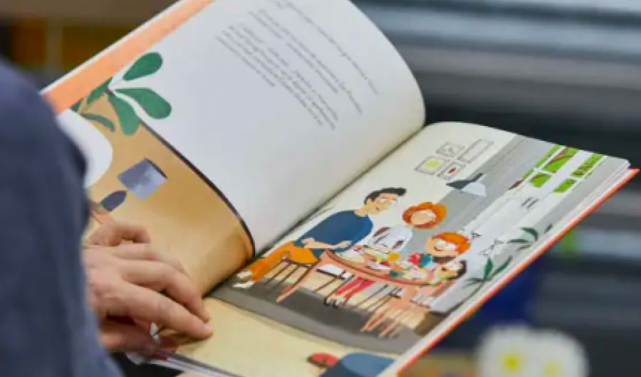 Libro infantil animado
