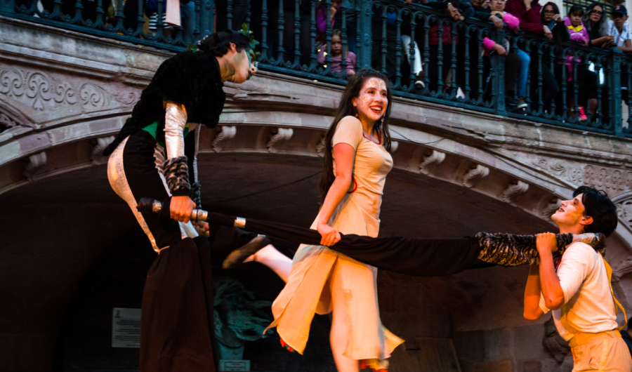 Foto del grupo circense La Clepsidra Teatro