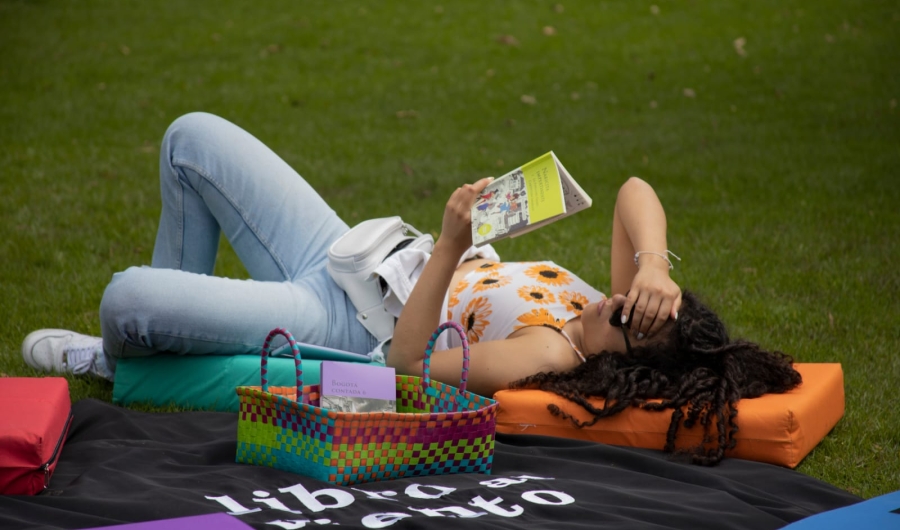mujer leyendo