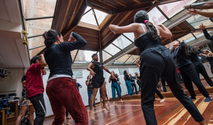 Bailarines Plataforma Orbitante