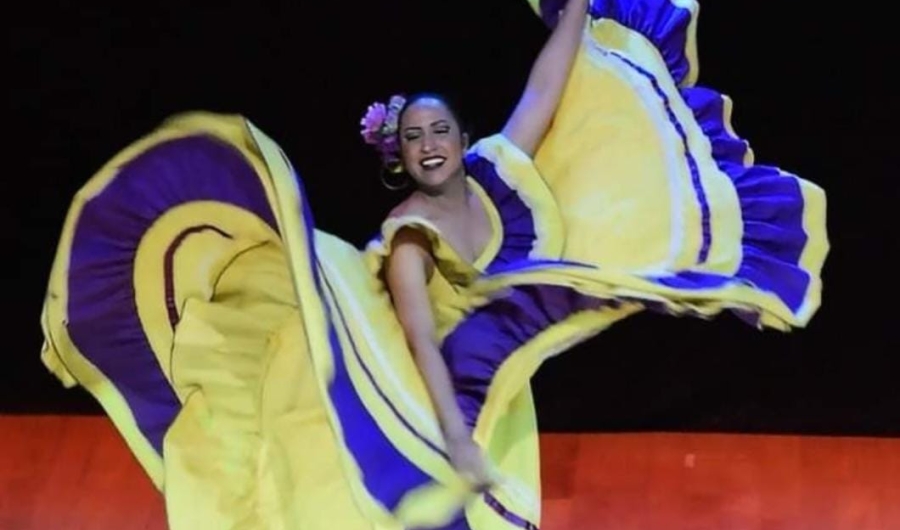 Bailarina venezolana en escena
