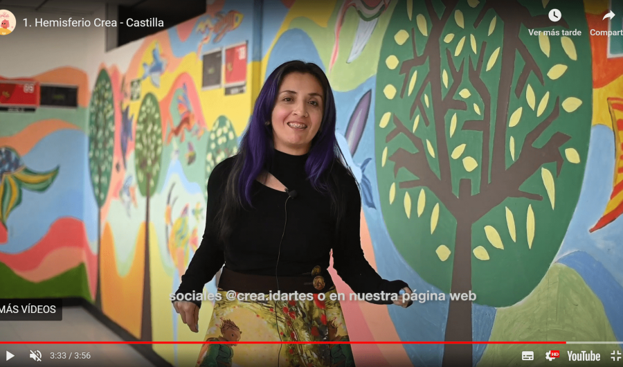 captura de pantalla de capítulo de Hemisferio Crea