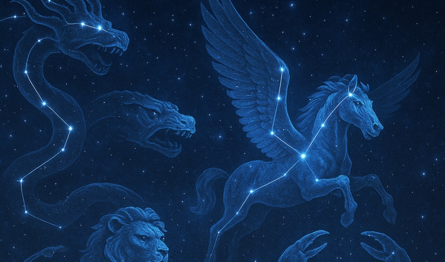 imagen de bestias cosmicas, estrellas
