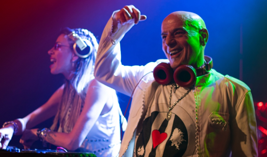 Zeta Bosio y la Dj argentina Stef Iracet