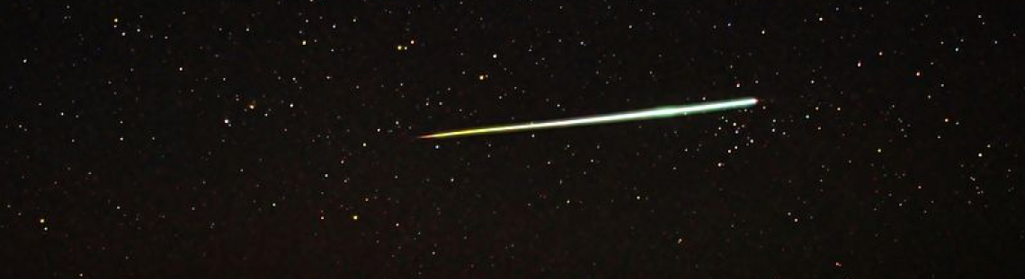 Meteorito en el espacio - Foto Wikimedia Commons