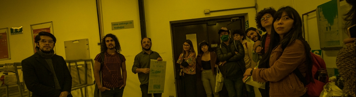 Participantes de MANADA 2.0 en las instalaciones del periódico El Tiempo. 