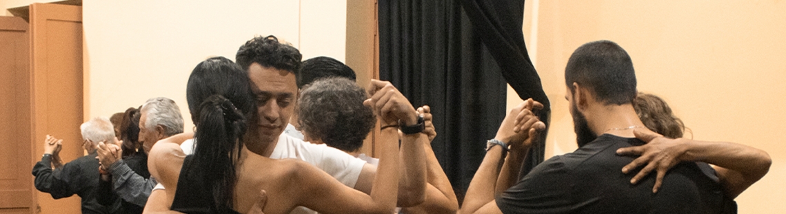 Bailarines de tango