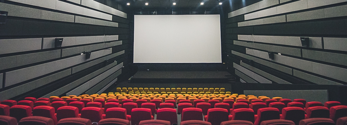 interior de una sala de la Cinemateca de Bogotá 