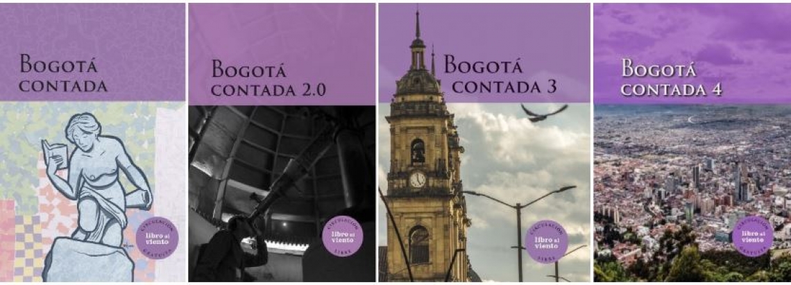 4 ediciones de Bogotá Contada