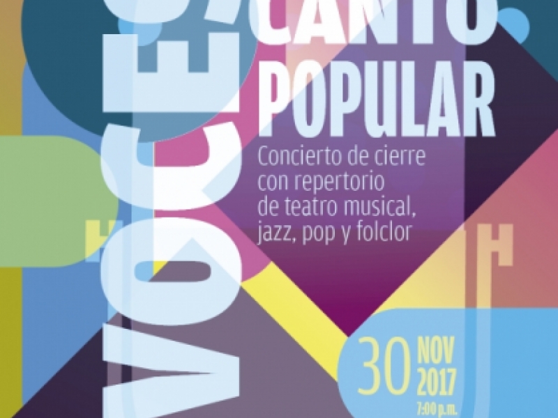 Voces del canto popular - Franja Emergente