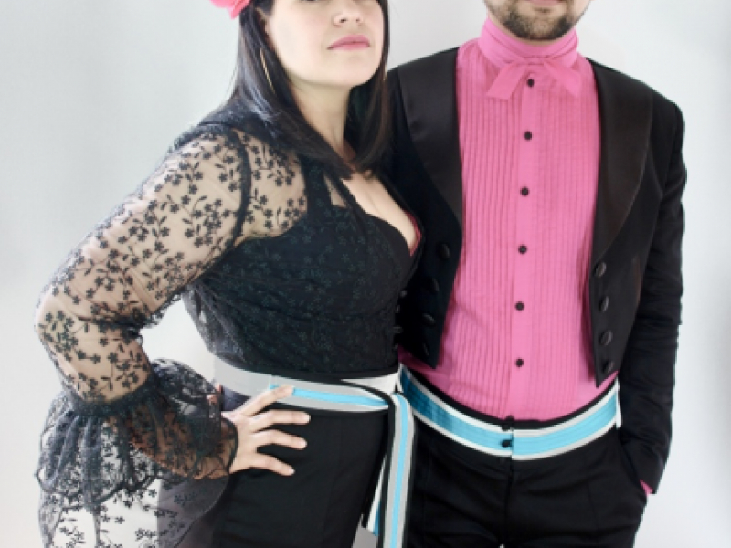 Participantes de la agrupación Folkloreta