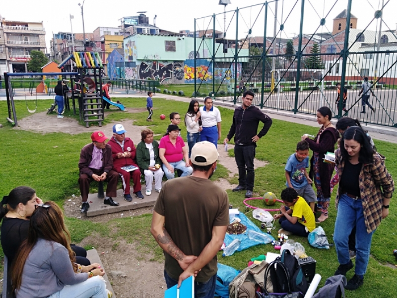 Personas en actividad al aire libre