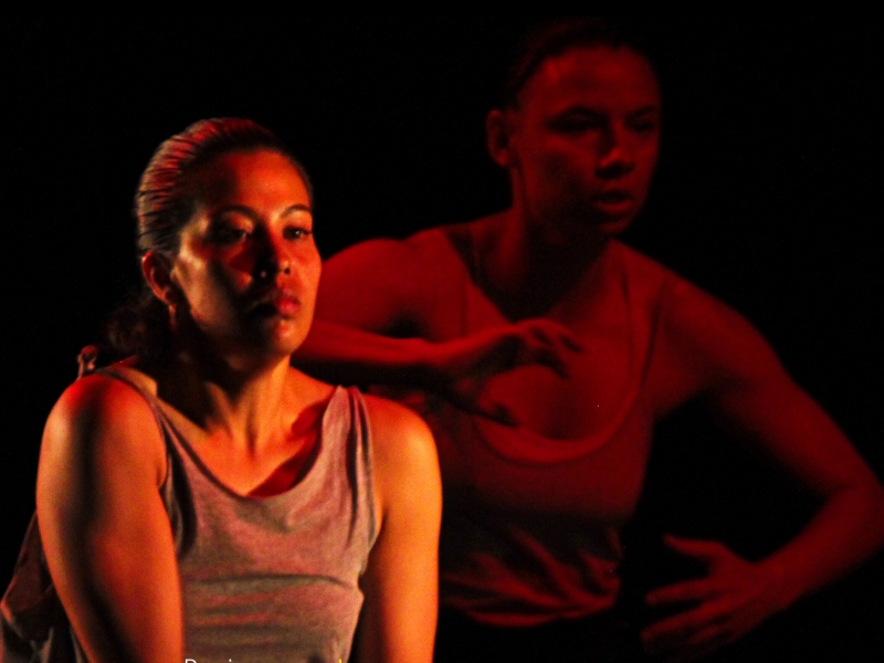 Bailarines en escena
