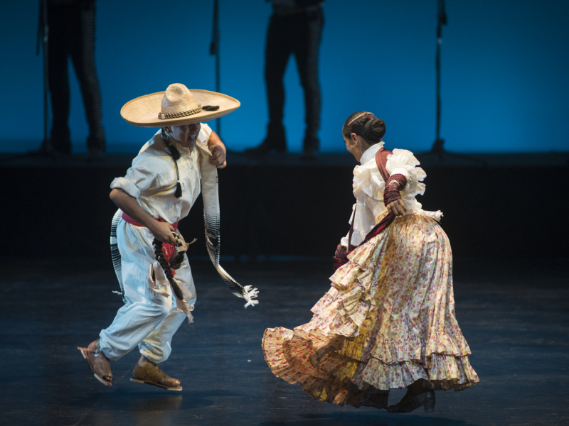 Ballet folclórico, foto de Juan Santacruz 