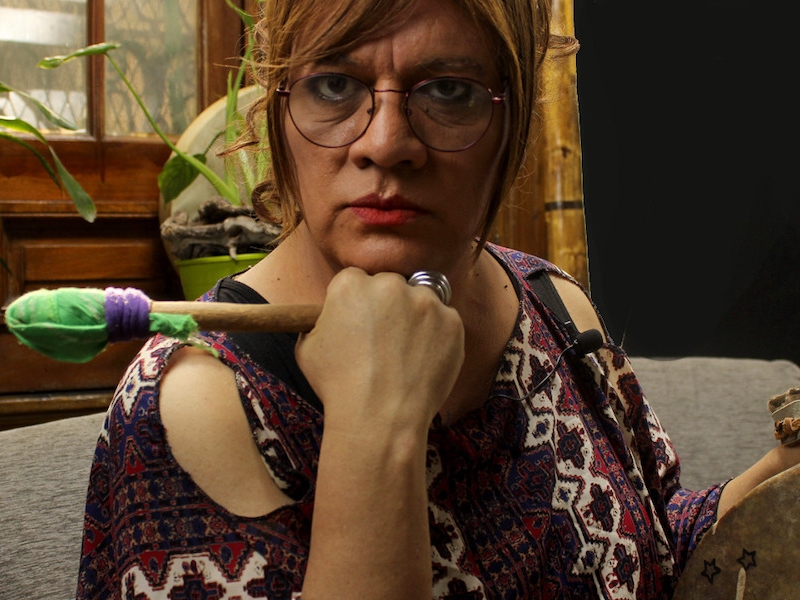 Foto de perfil de la artista trans argentina Susy Shock
