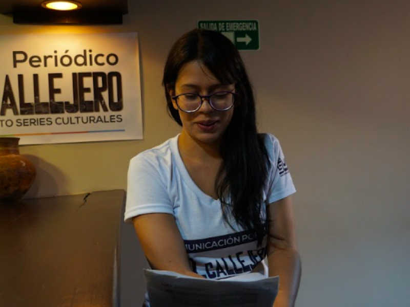 Laura María Rodríguez, editora del periódico El Callejero