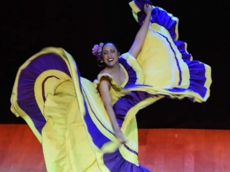 Bailarina venezolana en escena