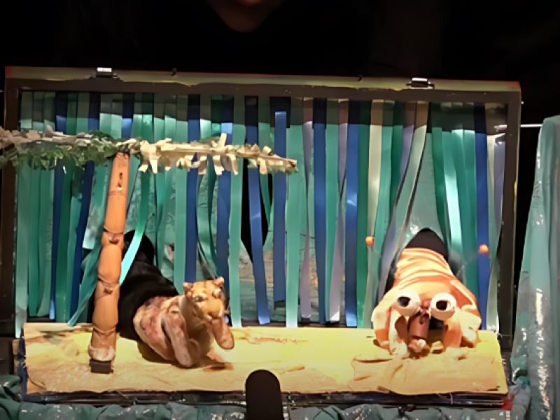 Obra el tigre y el cangrejo