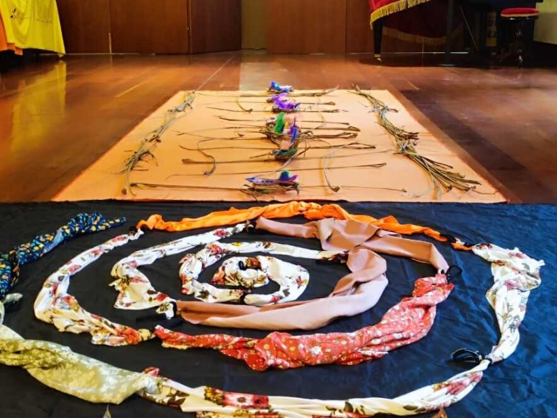 experiencia artística Nidos