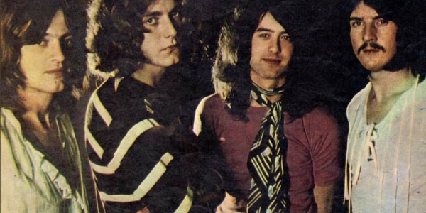 Integrantes de Led Zeppelin. 