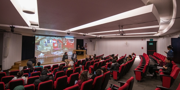 Charla en el Planetario de Bogotá