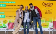 Actores de la película San andresito en Cinemateca al parque Puente Aranda.