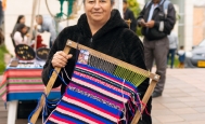 Feria de tejido de mujeres rurales en Usme