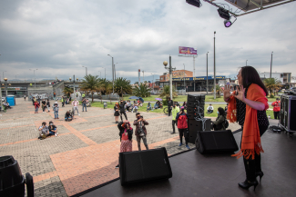 Escenario Móvil, María Mercedes Carranza.