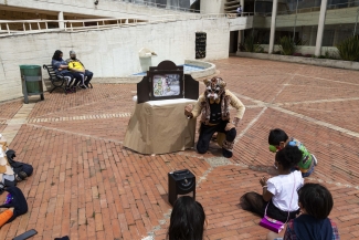 La Tropa Artística Itinerante del Idartes en los barrios de Bogotá