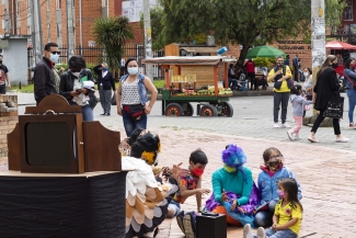 La Tropa Artística Itinerante del Idartes en los barrios de Bogotá