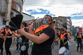 Bogotá Resuena con Batucadas y OF