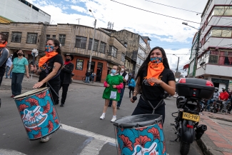 Bogotá Resuena con Batucadas y OF