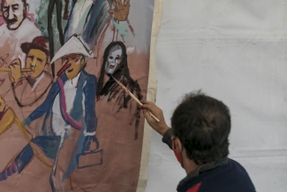 Festival de arte a la KY en Fontibón