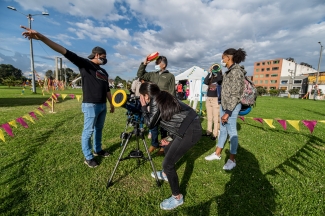 Cinemateca al Parque en Villa Mayor