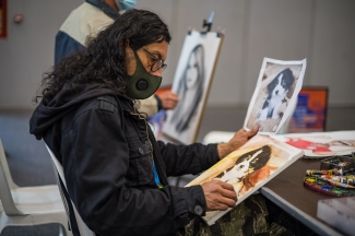 Retratos de Arte a la KY en la FILBo 2022