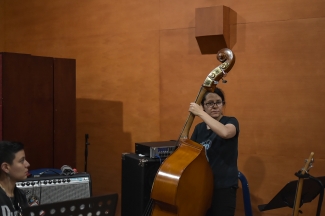 Grabación big Band Jazz femenina