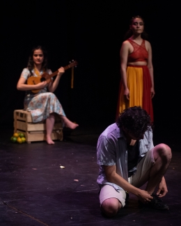 Fueron tres, encuentro de teatro joven