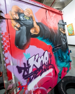 Kémala: homenaje al hip hop en la Galería Santa Fe