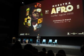7.a muestras afro 2022, presentación de Mauricio Galeano.