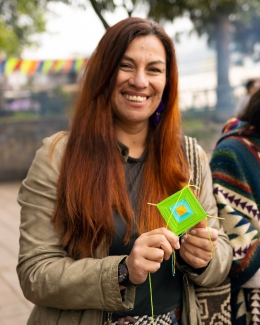 Feria de tejido de mujeres rurales en Usme