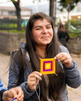 Feria de tejido de mujeres rurales en Usme