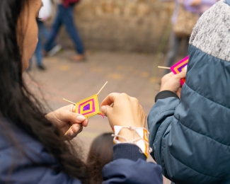 Feria de tejido de mujeres rurales en Usme