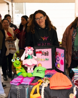 Feria de tejido de mujeres rurales en Usme