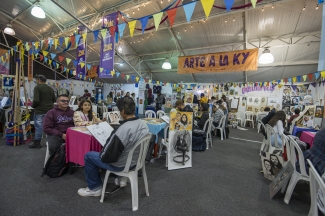 Dibujópolis Arte a la KY en la FILBo