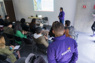 Taller PUFA de la comisíon fílmica de Bogotá en el BAM 2023