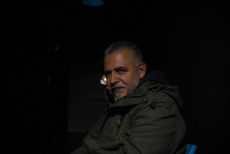 Charla de Mario Mendoza en el cine y yo en la Cinemateca de Bogotá