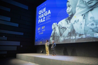 Charla sobre la película inaugural del ciclo que haiga paz 2023