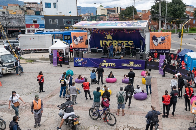 Bogotá recibió las primeras serenatas del 2021