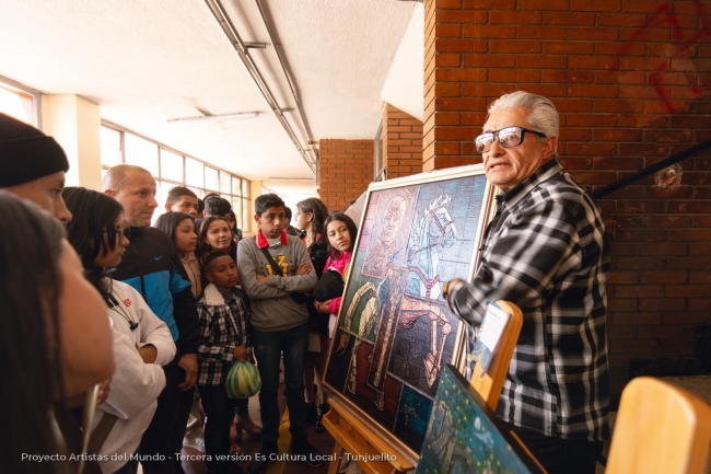 Proyecto Artistas del Mundo - Tercera versión Es Cultura Local - Tunjuelito